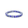6mm Evil Eye Glass Beaded Bracelet Elastic Stretch Unisex Jewelry