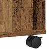Printer Stand Reclaimed Wood Look 41 x 32 x 48 cm Engineered Wood