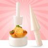 Easy Clean Bowl Cone Mold Non-Stick Ice Cream Cone Maker Portable Baking Mould Kit  Home Kitchen