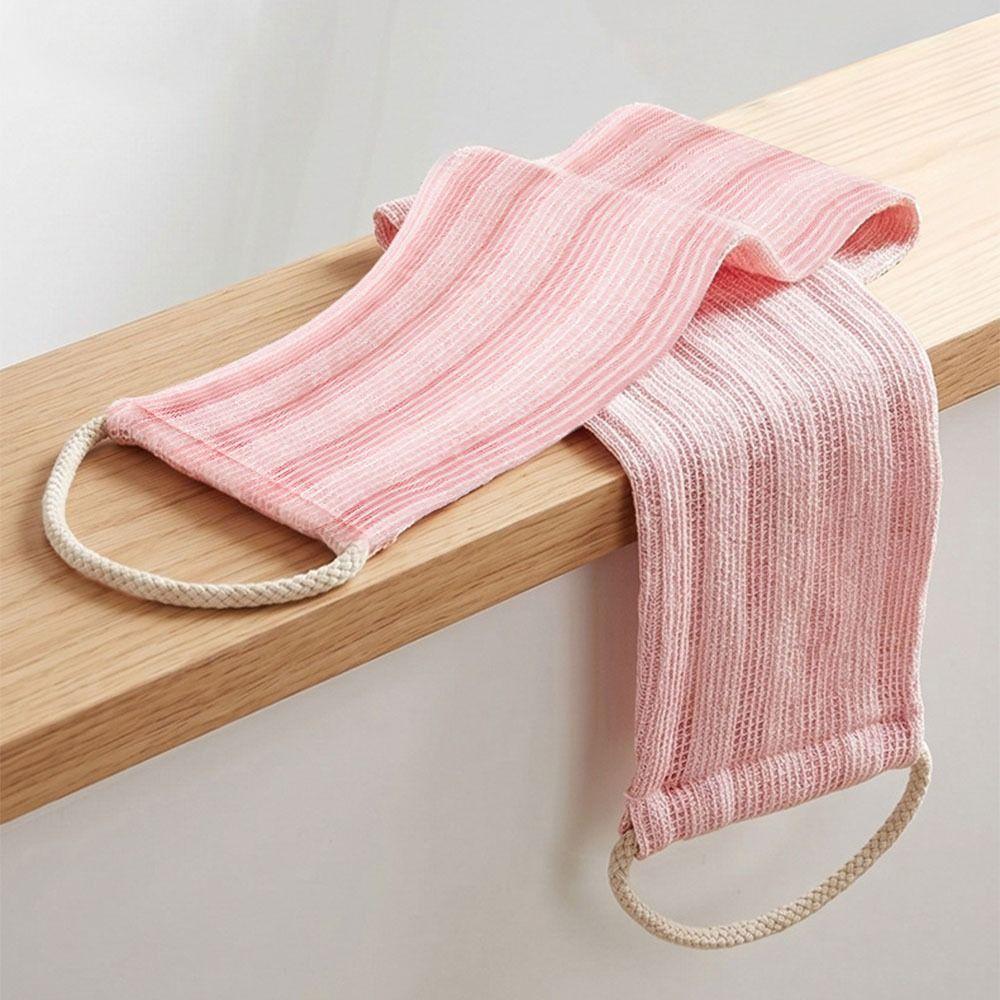 Soft Exfoliating Back Scrubber Dead Skin Remover Back Shower Strap Body Cleaning