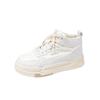 Fashion High top shoe children's 2025 new spring and autumn versatile street photography cross color casual board shoes women's college