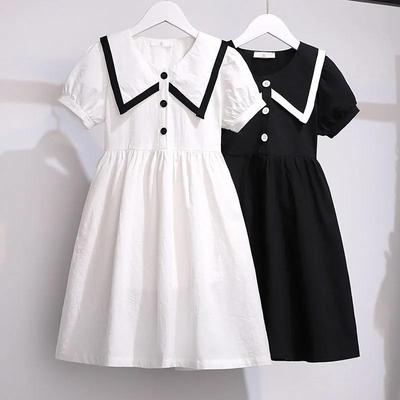 Girls' Summer Princess College Style Dress