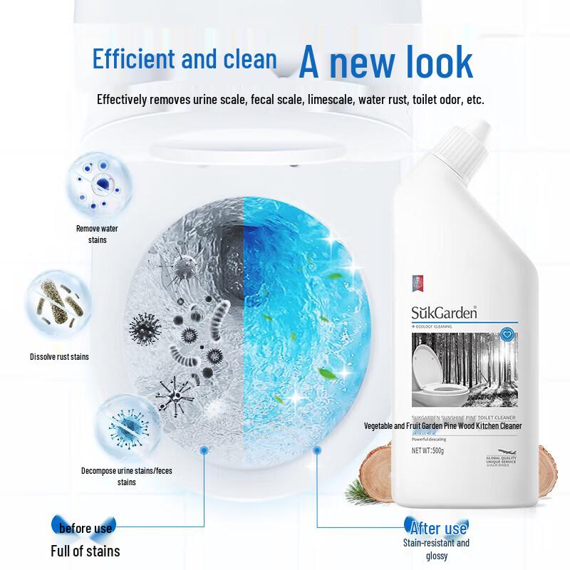 Shu Guo Yuan Dish Soap and Toilet Cleaner Bundle
