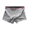 Men's Large Cotton Mid-Waist Breathable Boxer Briefs