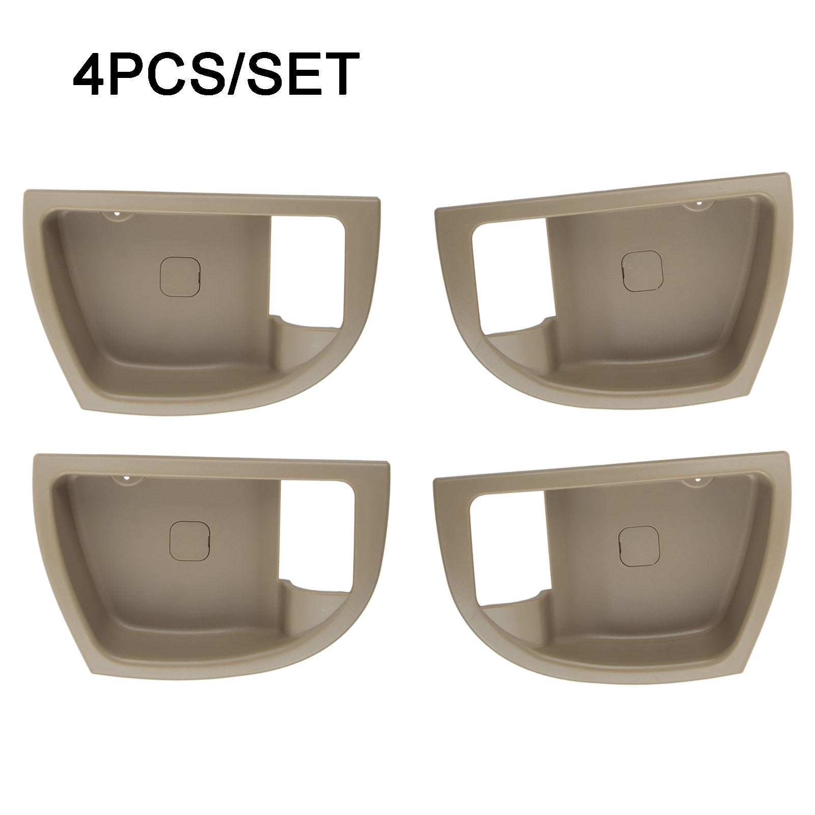 4Pcs Inside Door Handle Inside Door Handle Beige L&R