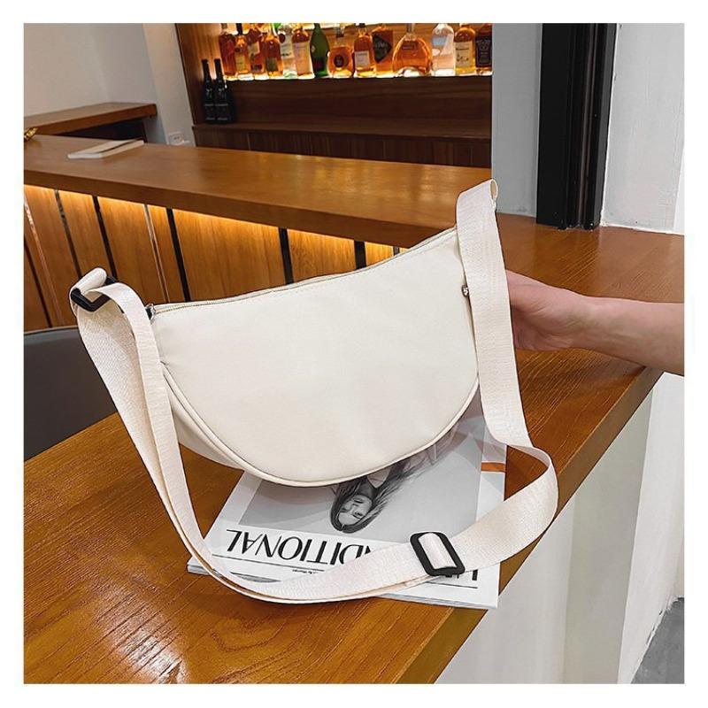 Summer Simple Dumpling Bag Foreign Air Network Red Crossbody Bag Trend Nylon Korean Version Casual Shoulder Bag