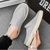 Men's Bag Head Canvas Slippers Summer Casual Lazy One Pedal Half Drag Men's Slippers Lasagna Cloth Trendy Shoes Sandalias Hombre