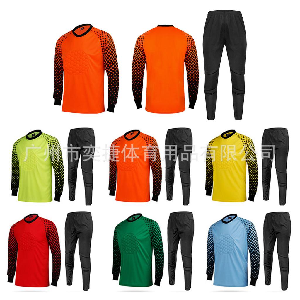 Classic Adult Football Goalkeeper Suit Children's Longmen Suit Professional Football Goalkeeper Suit Long Sleeve Suit