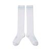 MALBON GOLF Women'S Logo Jacquard Knee Socks Off White (Woman)