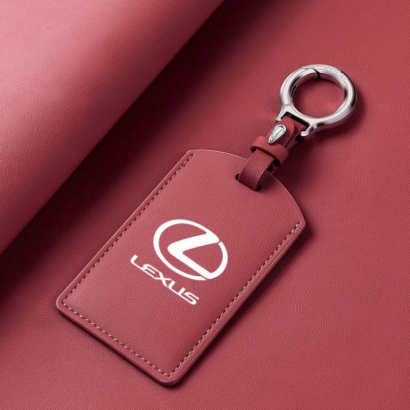 New Leather Car Smart NFC Card Key Cover Case Protector Shell Fob For Lexus F Sport ES LM GS IS NX RX LX LS RX300 Accessories