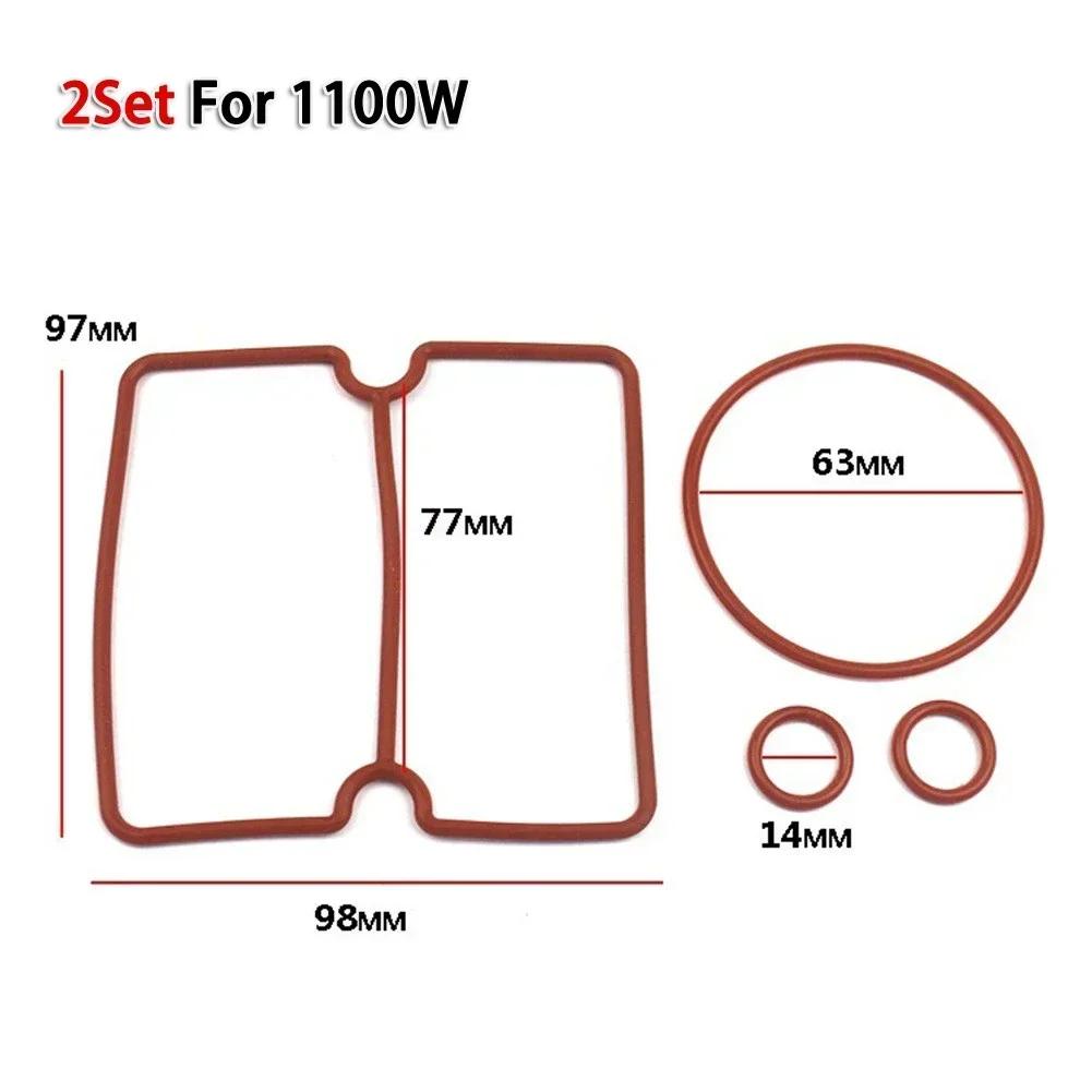 8Pcs Nitrile Rubber Sealing Ring 550/750/950/1100/1500W Air Compressor Gasket For Oil Free Air Compressor Cylinder Head