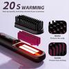 Cordless Hair Straightener Brush, Gobrush Pro Effortless Hair Styling, Fast Heated Wireless Mini Hair Brush