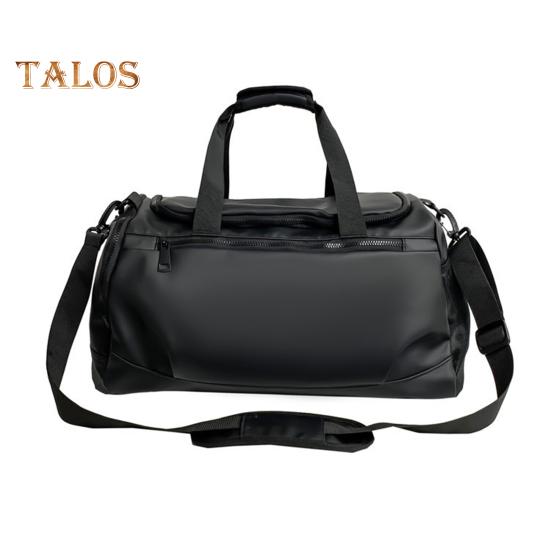 

Дорожная сумка с независимым отделением для обуви, застежка-молния, большая вместимость, водонепроницаемая сумка для фитнеса, сумка для мужчин и женщин чёрный