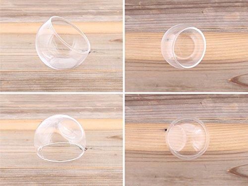 Tableware East Slanted Bowls, 40cc Glass, Set of 6