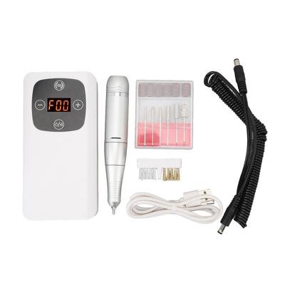 2 In 1 Rechargeable Nail Grinder Electric Nail Drill Machine 45000rpm Nail Polish Removal Machine