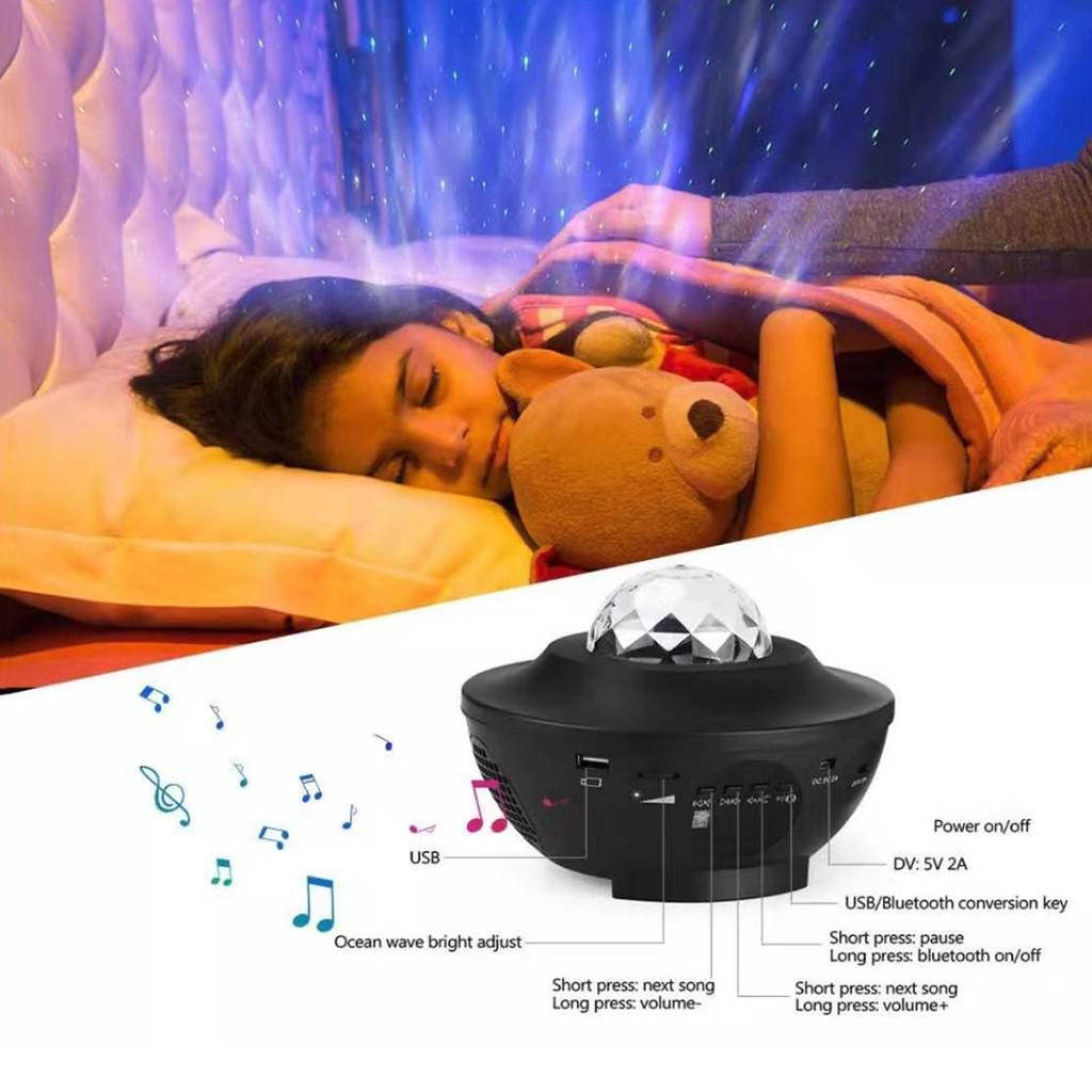LED Lightful Night Sky Projector Lamp  Star Light Room  Decor