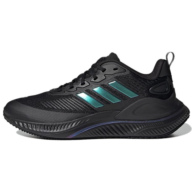 Adidas Alphamagma Non-Slip Durable Low-Top Training Shoes Unisex Sneakers Black Green GV7917