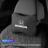 TQDX8 1Pcs Car Breathable Ice Silk Headrest Auto Neck Support Pillow For Honda Civic Accord Crosstour Spirior Odyssey Avancier UR-V