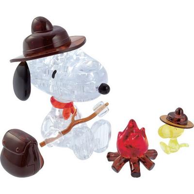 Snoopy Camping Crystal Puzzle Korea 3d Puzzle
