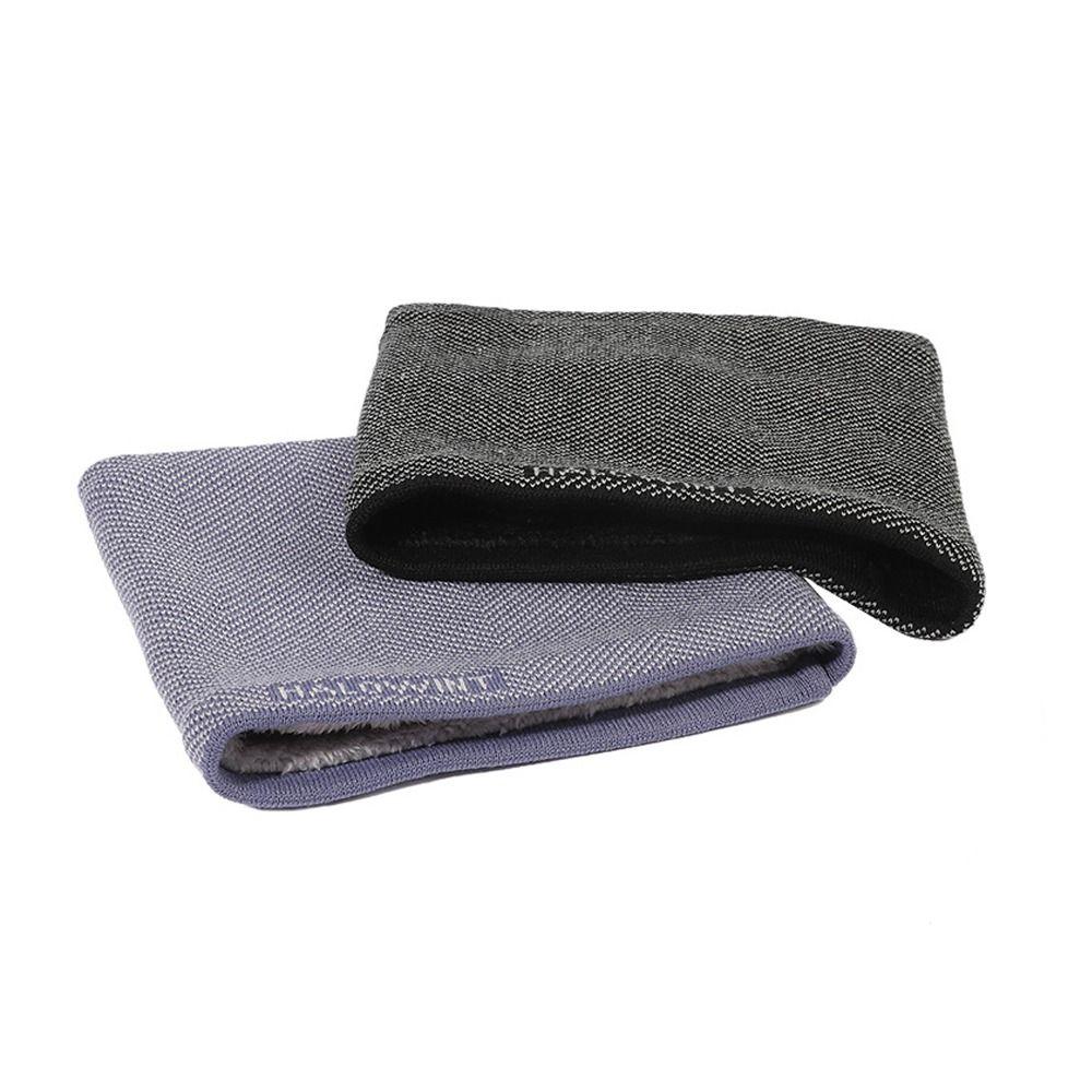 Thick Warm Scarves Soft Knitted Neck Gaiter Versatile Face Cover  for Women Men