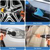 7Pcs Drill Polishing Cone & Ball Sponge Set, Foam Buffing Pads with Extension Holder & Brush, 1/4" Hex Shank for Electric Drill, Car Wheel Hub Rim