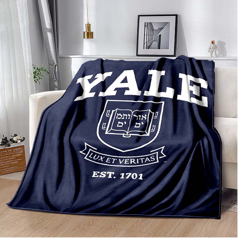 YALE HARVARD Cornell University Stanford University West Point MIT Throw Blanket, Soft Flannel Blanket,Fan Gift