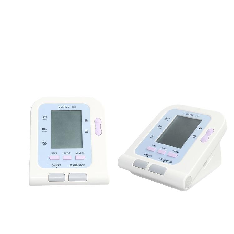 Fully Automatic Electronic Blood Pressure Monitor Sphygmomanometer with 2.8" Segment LCD Display and 1 Year Warranty