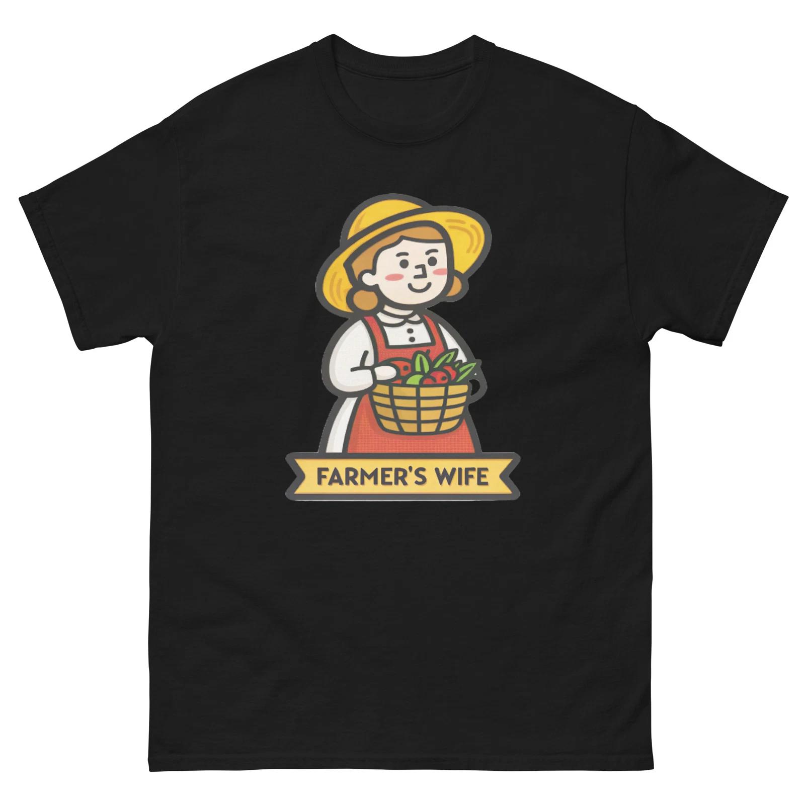 Farmer s Wife Farming Rural Life Agriculture T-Shirt 3XL