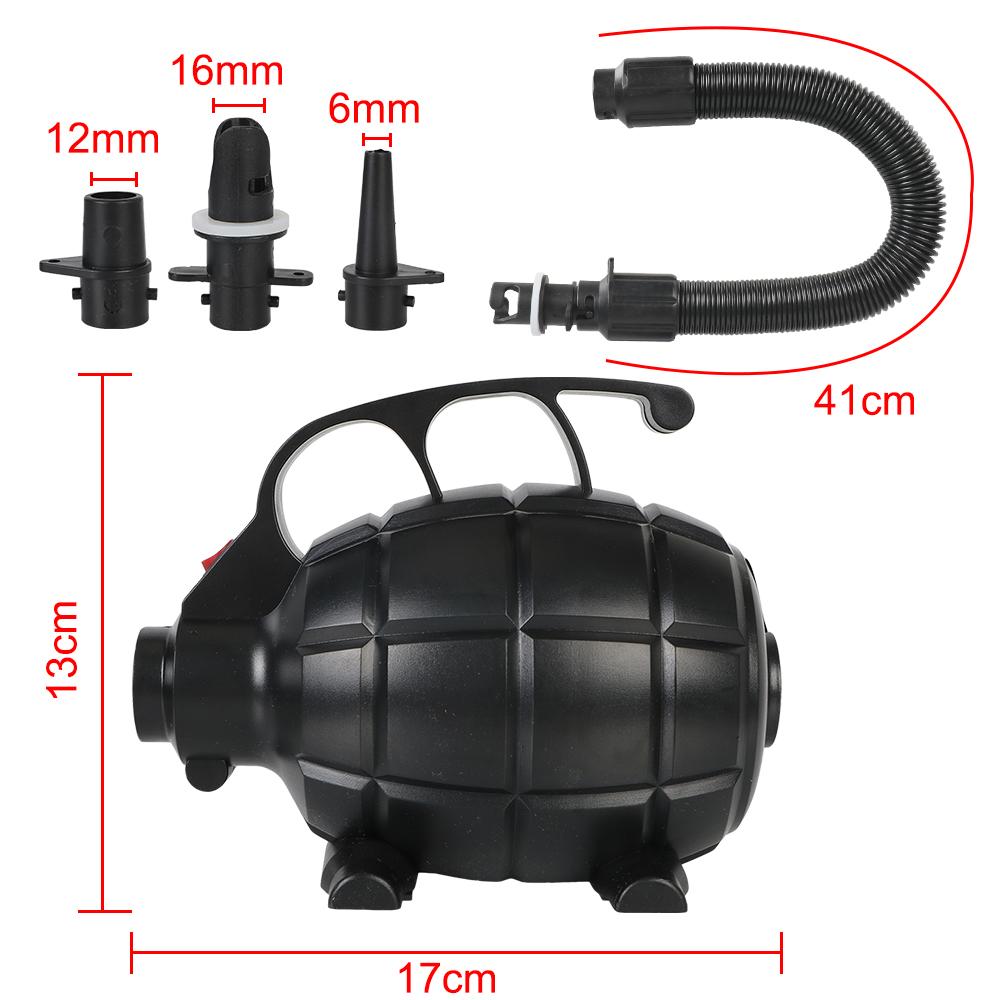 600W Kompresor Powietrza Domowy Gospodarstwa Domowego Kemping Narzędzie Użytkowe Wtyczka EU/US Elektryczna Pompka Powietrza Mata Powietrzna Przenośne Łóżko Powietrzne Narzędzie do Pompowania Powietrza