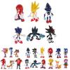 Hochwertiges Niedliches Sonic The Hedgehog Spiel Actionfiguren Spielzeugset für Kinder und Erwachsene