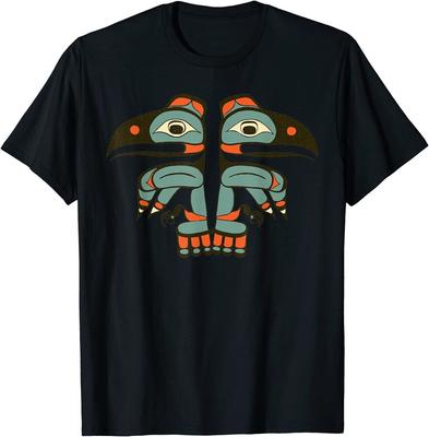 Camiseta unissex Bird Northwest Native American Indian Haida Tribe