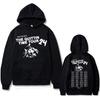 Singer Zach Bryan The Quittin Time Tour Hoodie Male Fleece