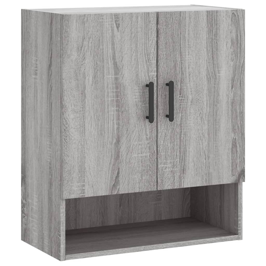 Vidaxl ארון קיר, אלון סונומה אפור, 60X31X70 ס"מ