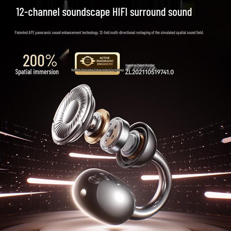 

Saina S7S AI Open-Ear Bluetooth Headset