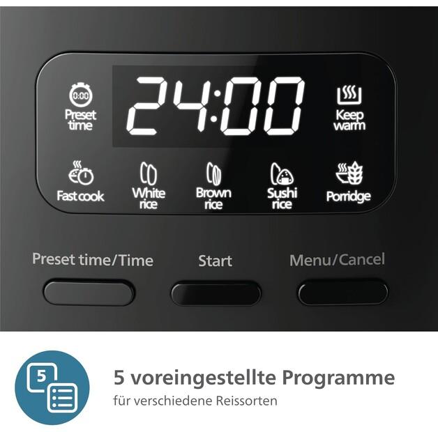 Рисоварка Philips HD3080/80 3000 Series Mini