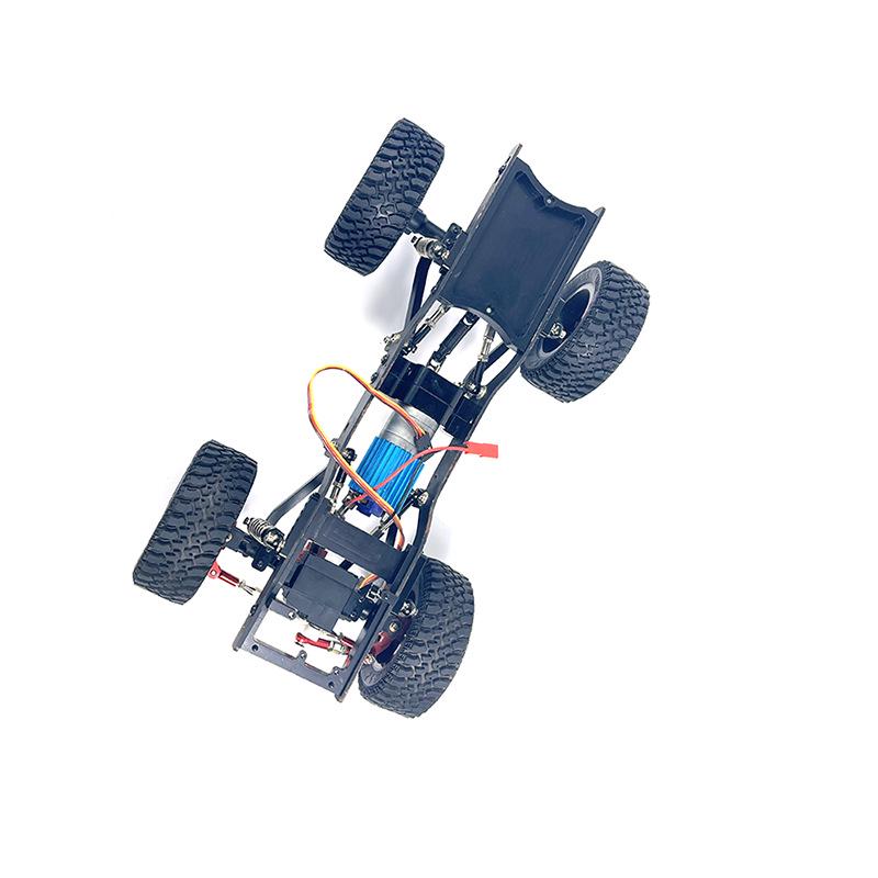 Mangniu MND90 99S RC Car Upgraded Servo, Rear Beam, Shock Absorber, and Tie Rod
