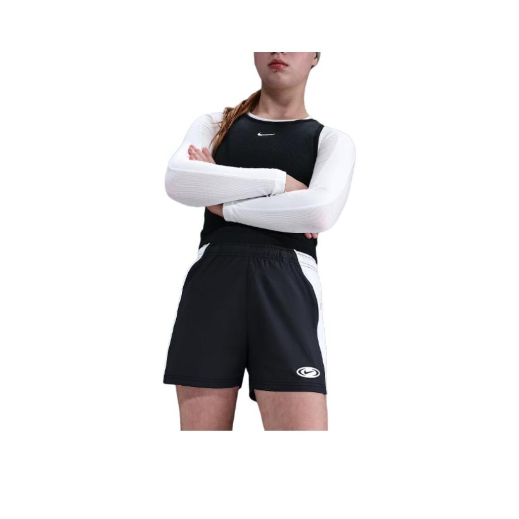 Nike Logo Elasticated Three-Quarter Shorts Kids shorts Black HV3595-010 XL