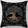 Dark World Tree Print Pillow  Home Decor Car Sofa Cushion,(2)