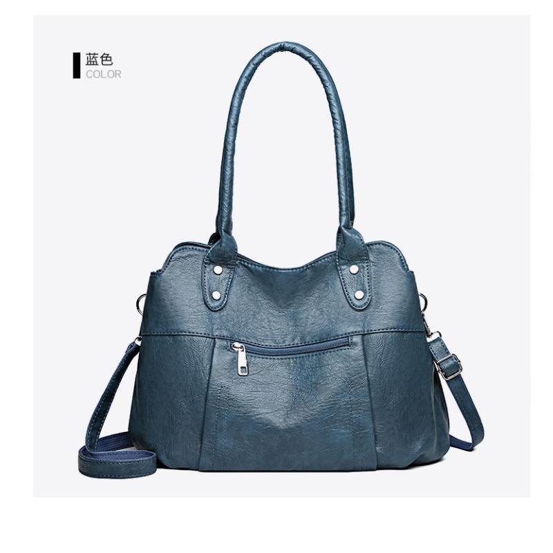 Women's bag tote bag new wind handbag retro large-capacity portable oblique span bag