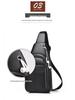 Gentleman's Genuine Leather Crossbody Chest Bag - 2023 Fashion Single Shoulder Backpack