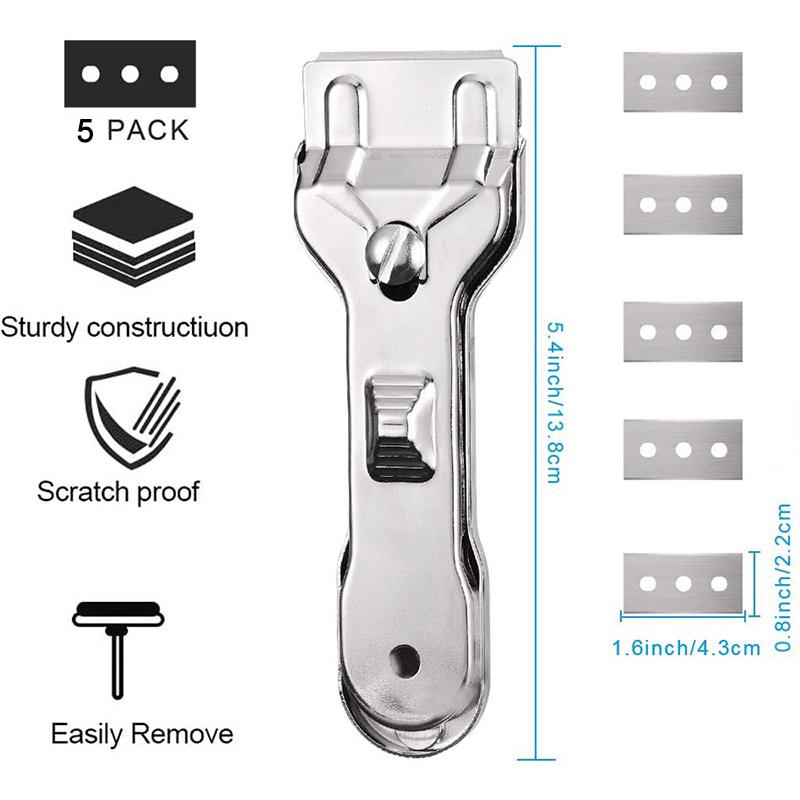 

Лезвия скребка для варочной панели, клей для удаления льда, чистящая лопаточка, бритва, оконный зазор, стеклокерамические гаджеты для дома, лопаточка, очиститель кухонной варочной панели