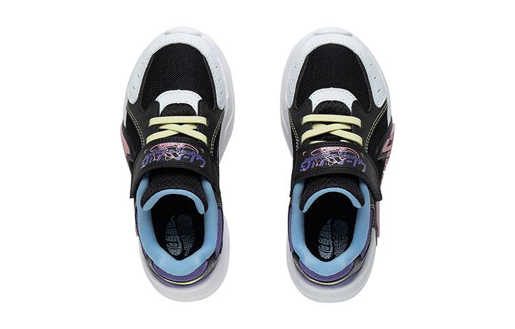 LINING YOUNG Sports Life Collection Shock Absorbers Rebound Low Top Kids Lifestyle Shoes Black White Kids' YKNT020-6