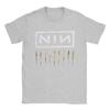 Nine Inch Nail NIN T-Shirt Herren Baumwoll-T-Shirt Kurzarm Rundhals-Shirt 100% Baumwolle Geburtstagsgeschenk Kleidung - Herren Summe...