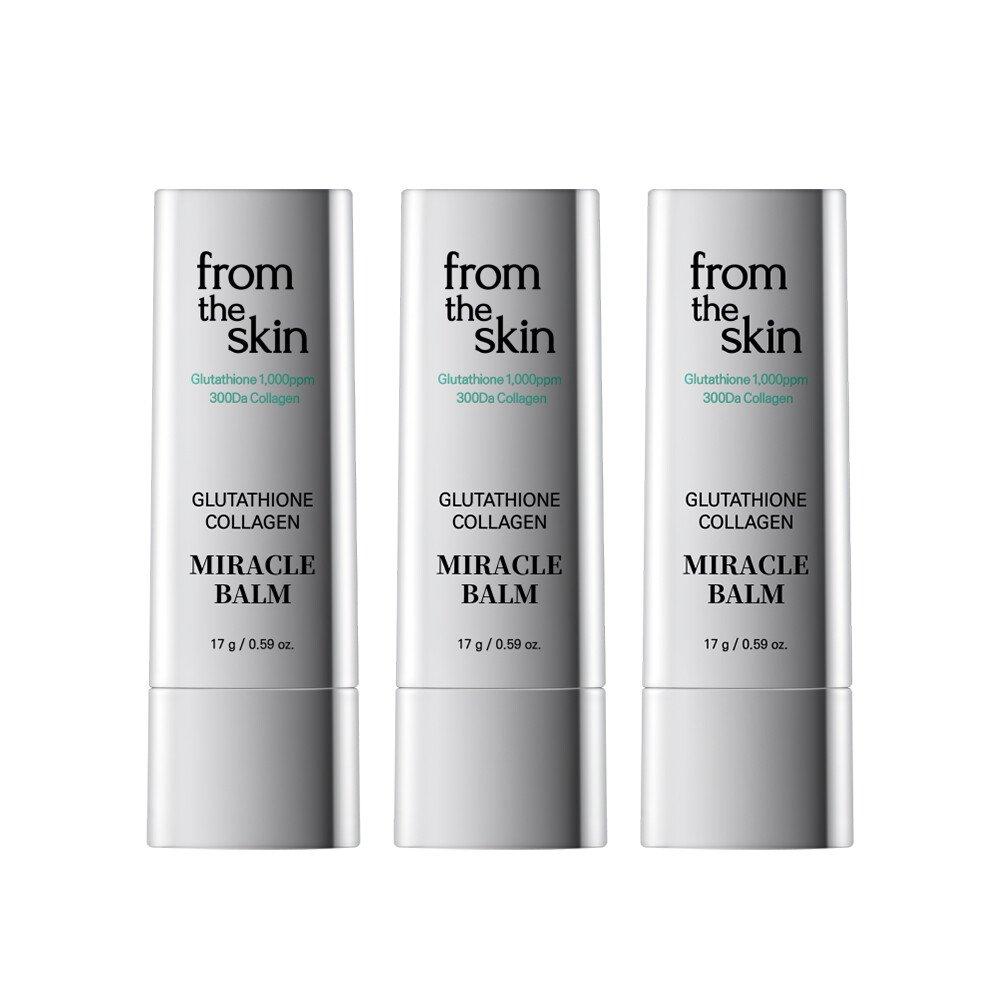 

Glutathione Collagen Miracle Balm Tone-Up Sun Stick 17g (SPF50+) 3pcs
