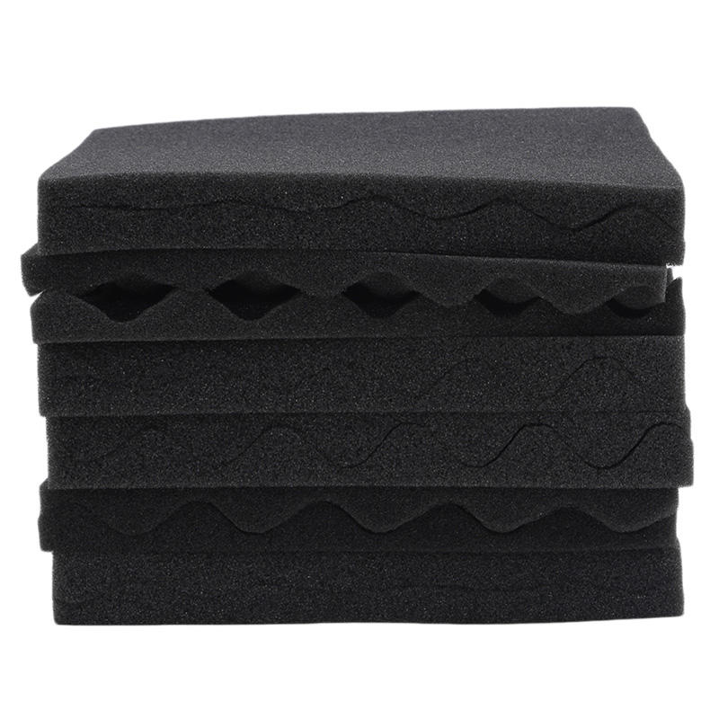 Noise Insulation Acoustic Foams Soundproofing Foam Panels Universal Black Sound-Absorbing