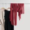 Cotton and linen scarf, fashion, literary style, solid color, linen scarf, women's air-conditioned room, shawl, and sunscreen silk scarf outside.