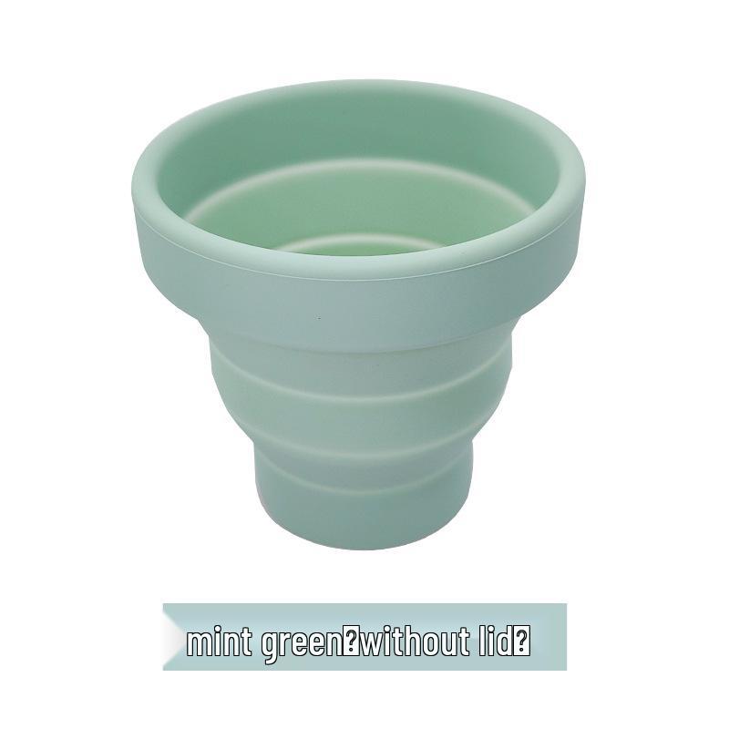 Silicone Foldable Travel Cup - Portable, Anti-Fall, Telescopic, Perfect for Outdoors & Holidays