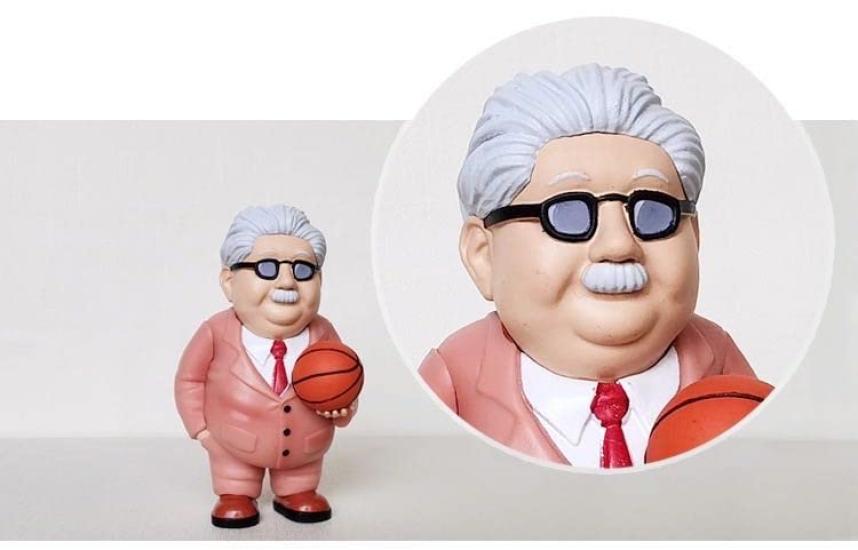 SLAM DUNK Anime Doll Mitsuyoshi Anzai Version Statue Doll Sculpture Decoration Toy Model Figure Height 8-9cm Slam Dunk Anzai Sensei