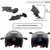 Dekorativní mašle s čertovskými rohy a netopýřími křídly na helmu pro motocykl, elektrickou koloběžku, helmu, DIY modifikační příslušenství