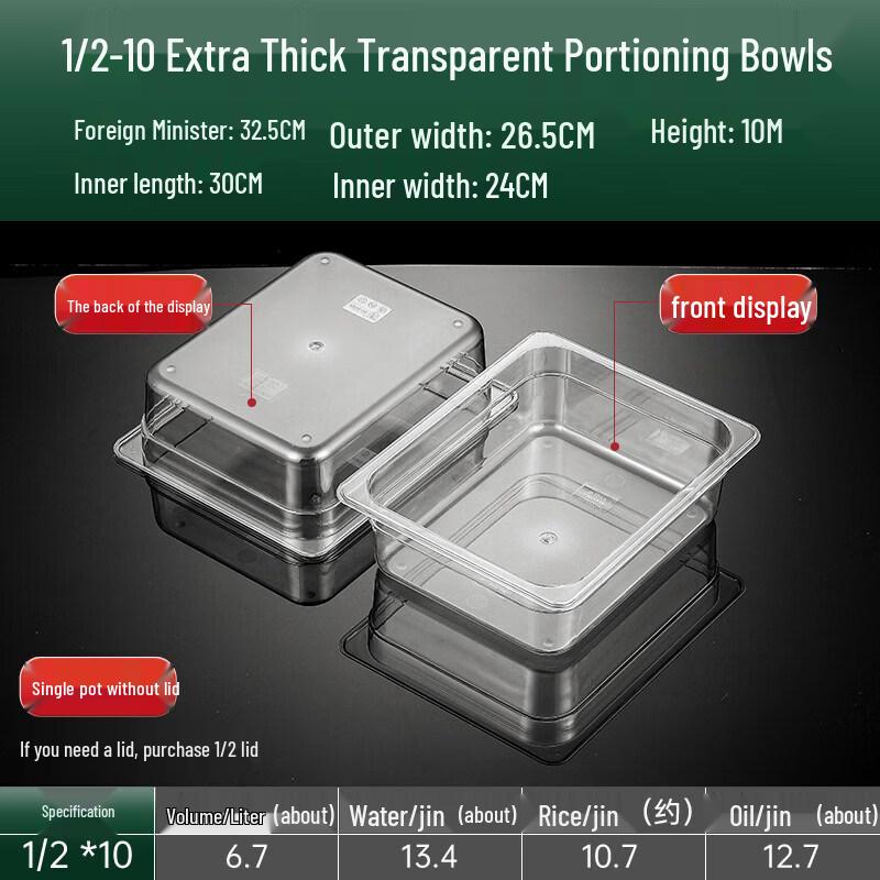 

Commercial Acrylic Food Display Tray